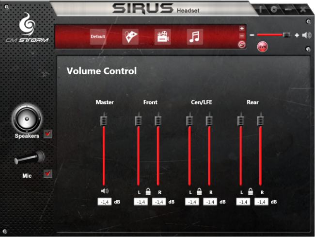 CM Storm Sirus 5.1