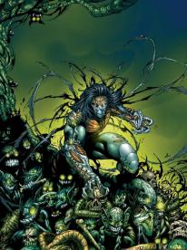 Masse fet artwork fra The Darkness