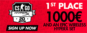 HyperX CSGO tournament