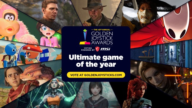 Golden Joysticks 2025: Her er de nominerte til årets ultimate spill