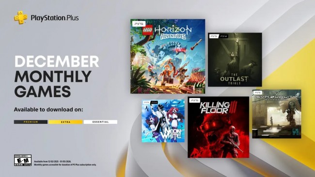 PlayStation Plus gir oss 5 spill gratis i desember