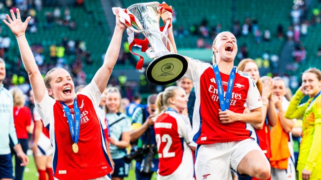 Arsenal slår AS FAR 6-0 og er i tidenes første finale i Women's Champions Cup
