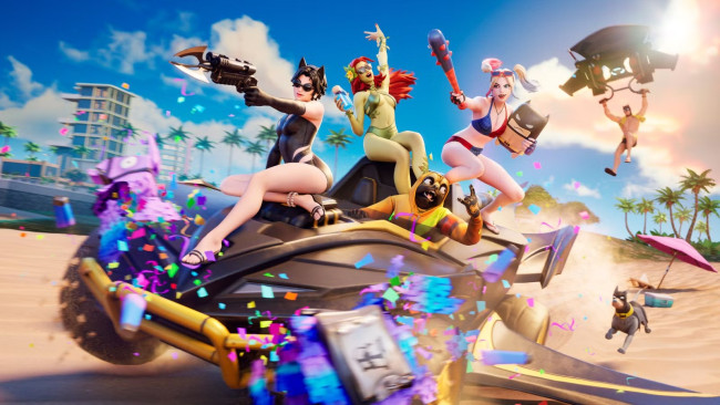 Fortnite feirer sommeren med lettkledde DC-favoritter