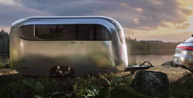 Porsche har nå en campingvogn