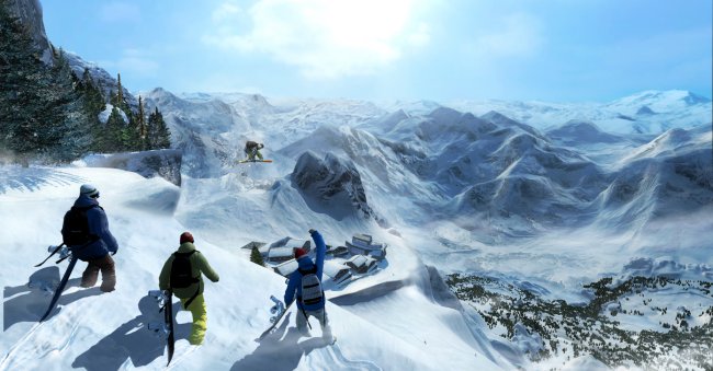 Shaun White Snowboarding