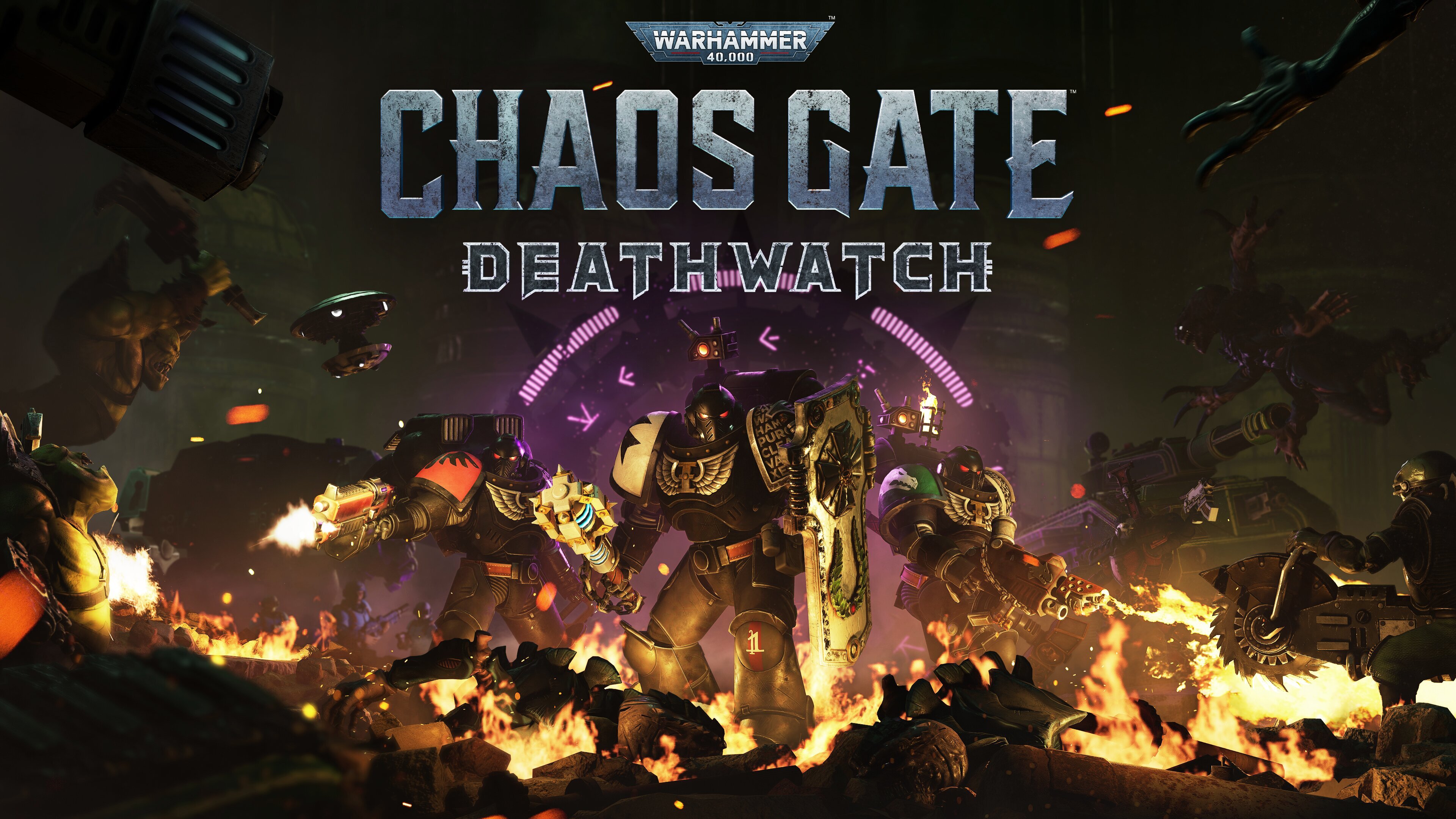Warhammer 40,000: Chaos Gate - Daemonhunters oppfølger avslørt på Skulls Festival, kjent som Deathwatch