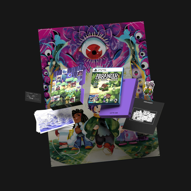 Arranger: A Role-Puzzling Adventure får en vakker, men svært begrenset fysisk utgave