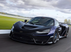 McLaren tester hyperbilen W1 p&aring; Silverstone