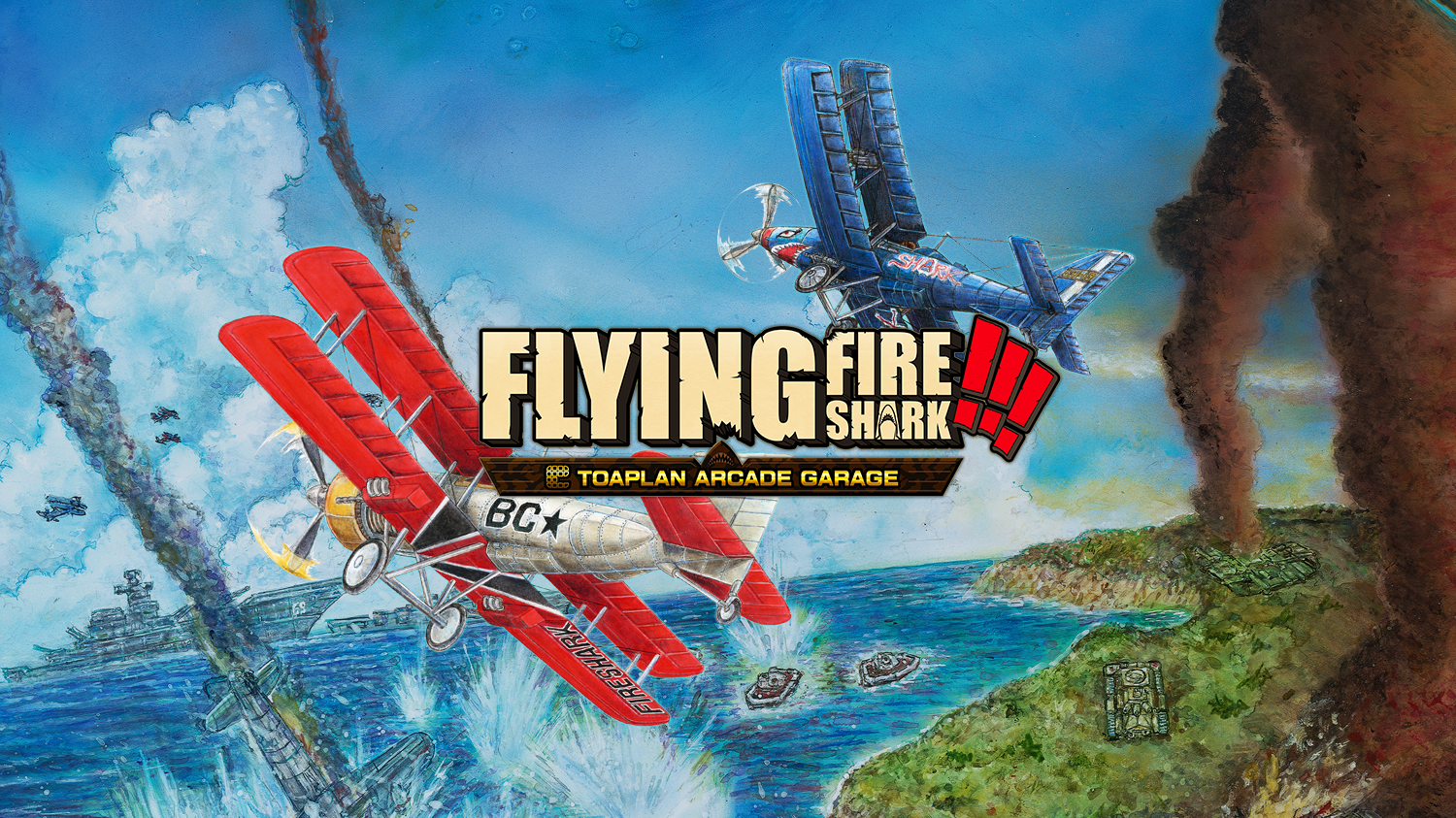 Seks Toaplan-perler gjør comeback i Flying Fire Shark: Toaplan Arcade Garage