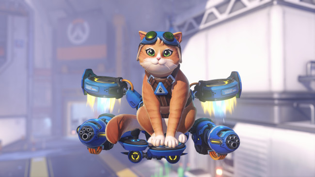 Noen skinn for Overwatchs Jetpack Cat vil være inspirert av utviklernes egne katter