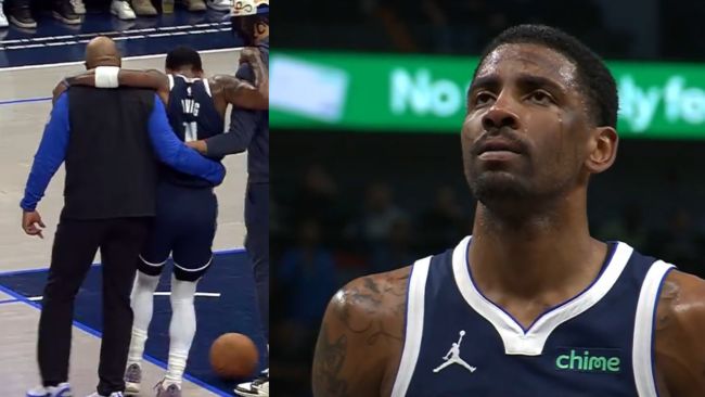 Et kraftfullt øyeblikk i NBA: Kyrie Irving velger å ta straffekast til tross for en sesongavsluttende skade