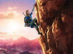 Se Link paraglide i The Legend of Zelda: Breath of the Wild