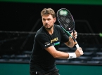 Stan Wawrinka sl&aring;r 23 &aring;r yngre ten&aring;ring i &aring;pningsrunden av Rotterdam Open