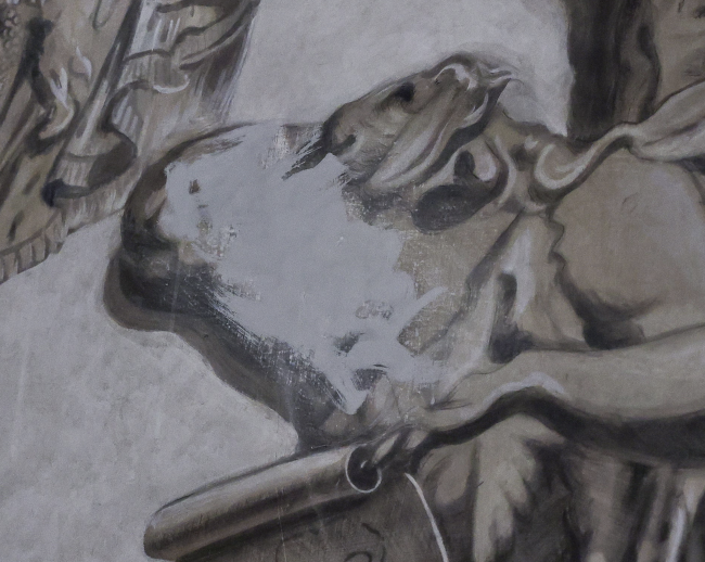 Engel som ligner Giorgia Meloni fjernet fra kirken i Roma etter Vatikanets inngripen