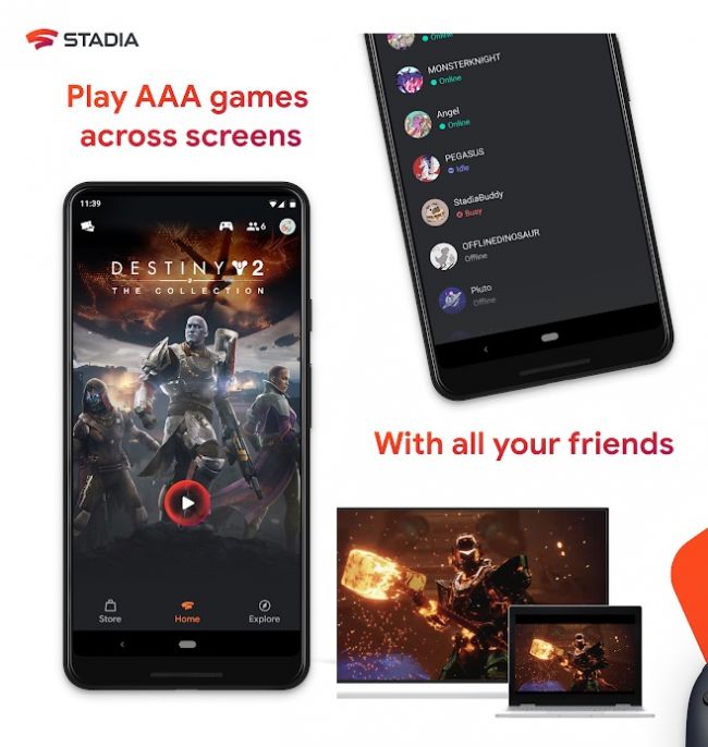Våre første timer med Google Stadia