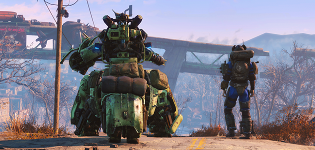 Bilderesultater for fallout 4 vr automatron robot"