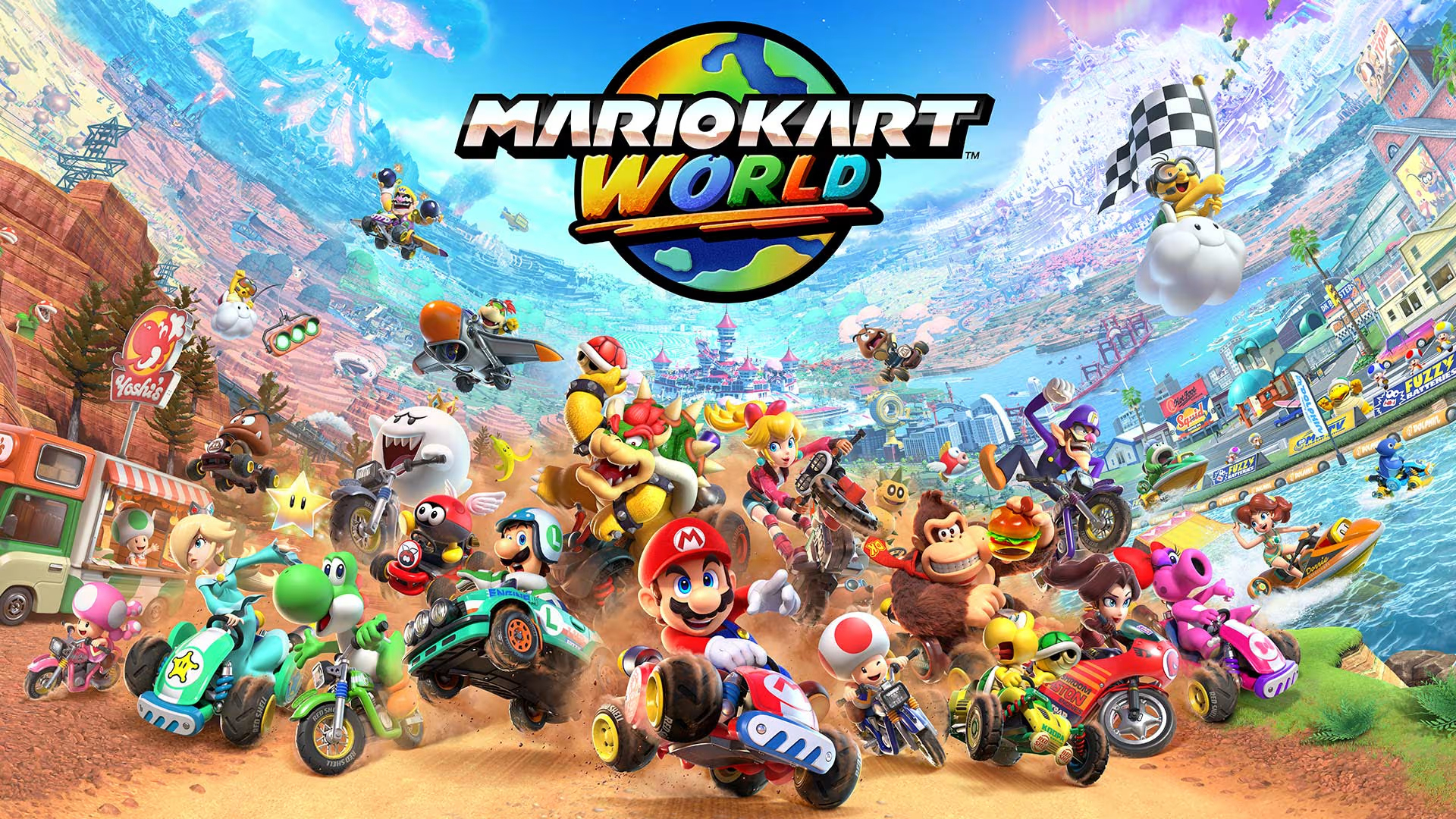 Nintendo har sluppet en overraskende, gratis oppdatering til « Mario Kart World » med to nye overlevelsesruter, og det kommer mer gratis innhold i fremtiden