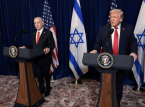 Trump advarer Hamas om at de vil f&aring; "et helvete &aring; betale" hvis de nekter &aring; avv&aelig;pne etter Netanyahu-samtalene