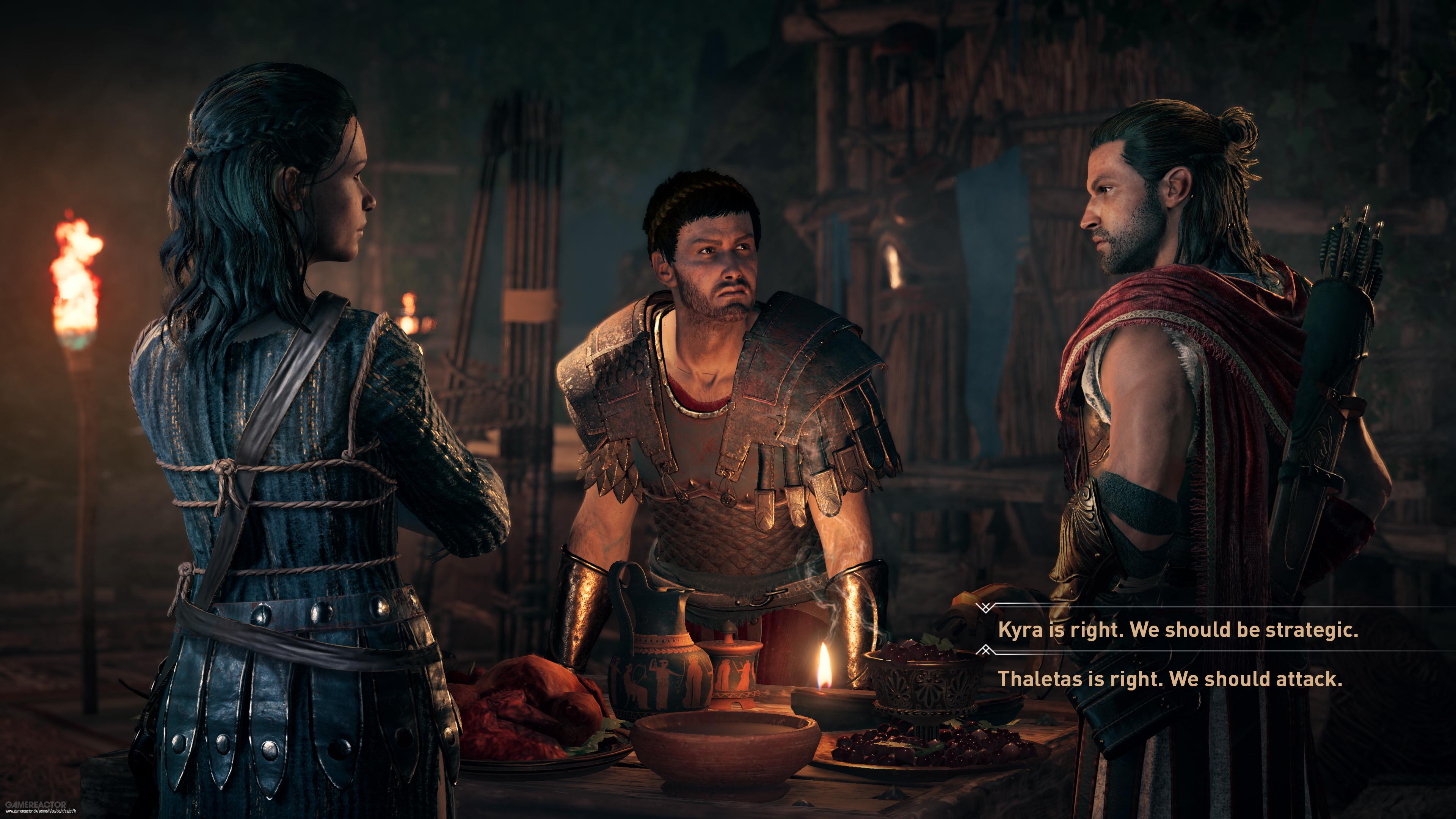Sjekk ut eksklusivt gameplay fra Assassin's Creed Odyssey Assassin's Creed Odyssey Fort Combat Gameplay