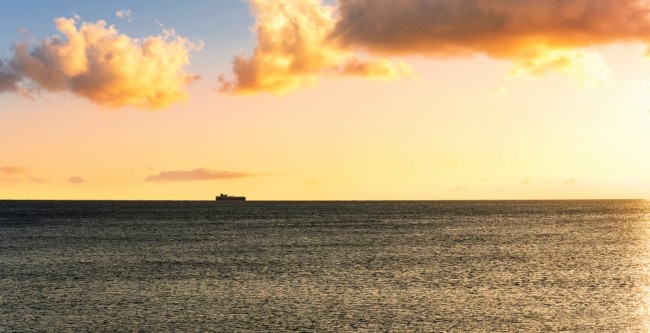 Droneobservasjoner over Nord-Tyskland peker mot et lasteskip som senere la til kai i Russland