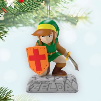 8-bit Link Christmas ornament