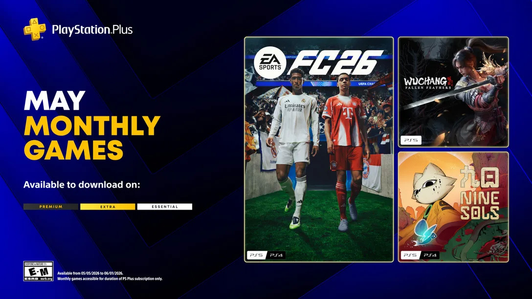 EA Sports FC 26 overskrifter Mays PlayStation Plus-oppstilling