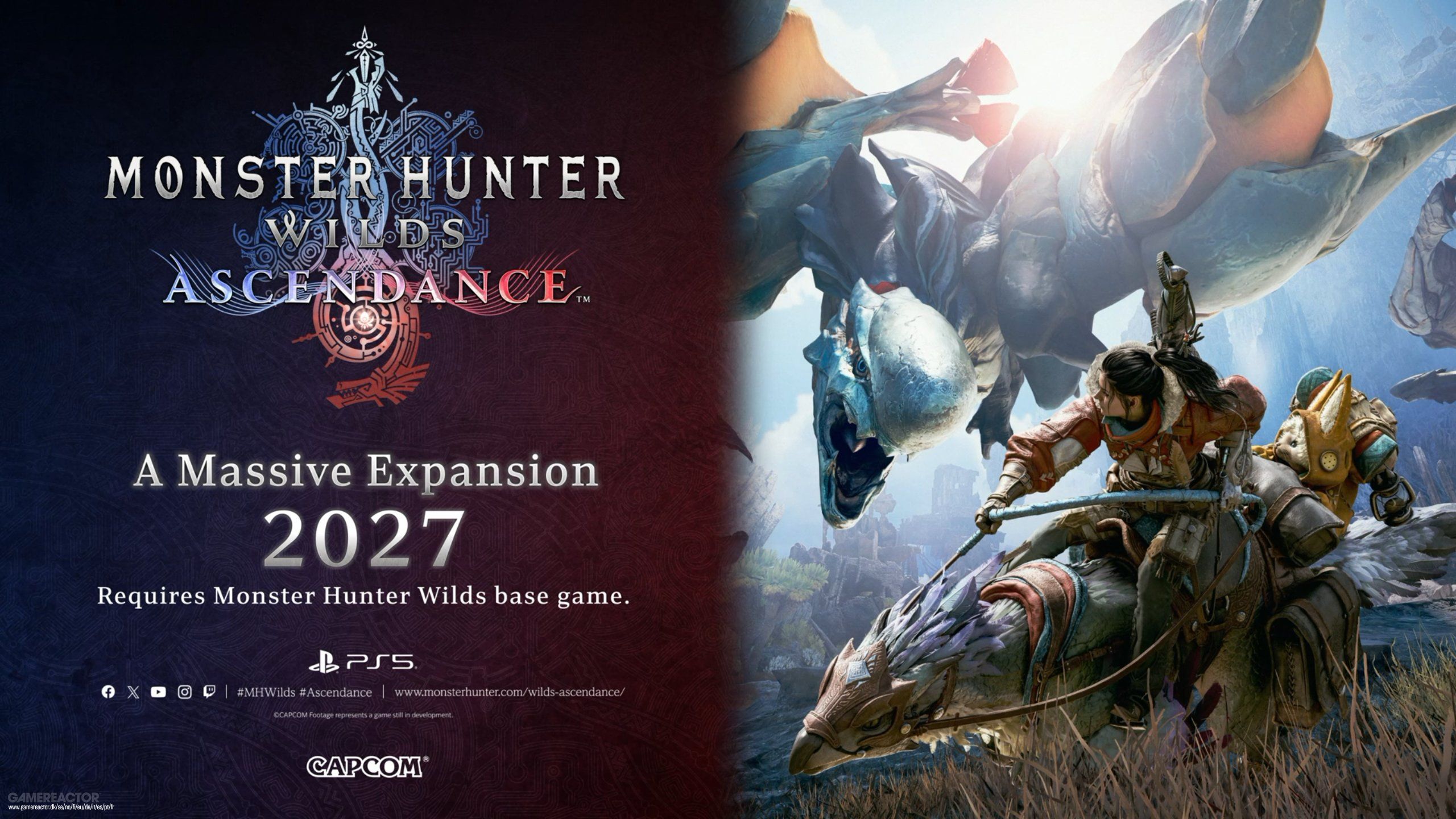 Jakten fortsetter i 2027 med «Monster Hunter Wilds: Ascendance