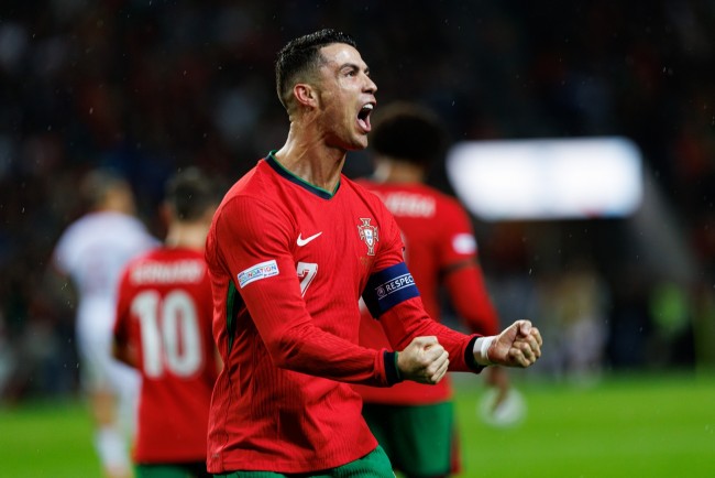 Cristiano Ronaldo slår rekord i VM-kvalifiseringen med 3-2-seier over Ungarn
