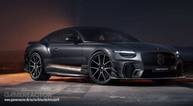 Den nye Bentley Continental Supersports er 500 kg lettere enn den gamle GT