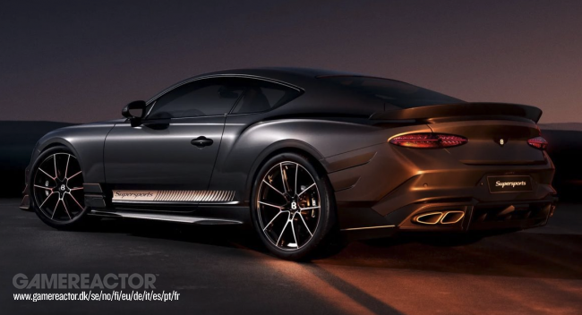 Den nye Bentley Continental Supersports er 500 kg lettere enn den gamle GT