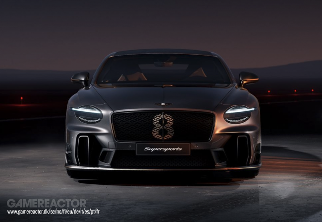 Den nye Bentley Continental Supersports er 500 kg lettere enn den gamle GT