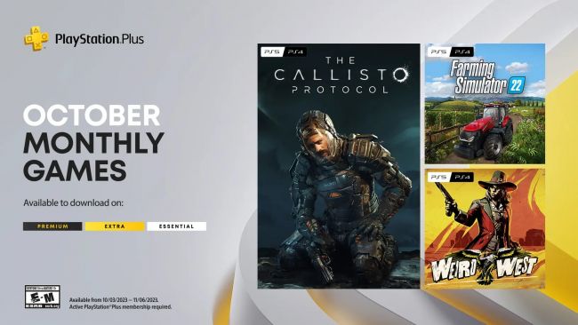 PlayStation Plus tilbyr The Callisto Protocol, Farming Simulator 22 og Weird West gratis i oktober