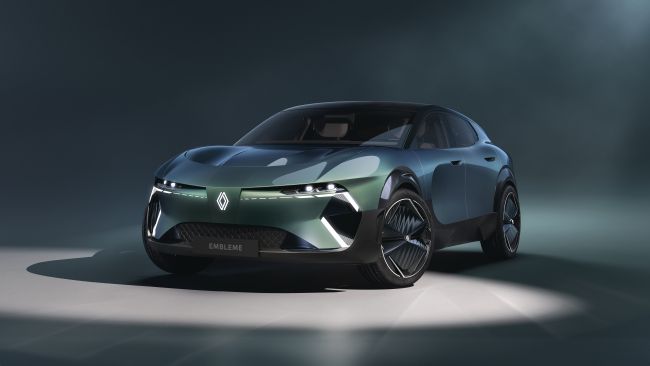 Renault viser frem sin avkarboniserte elbil, kjent som Embleme