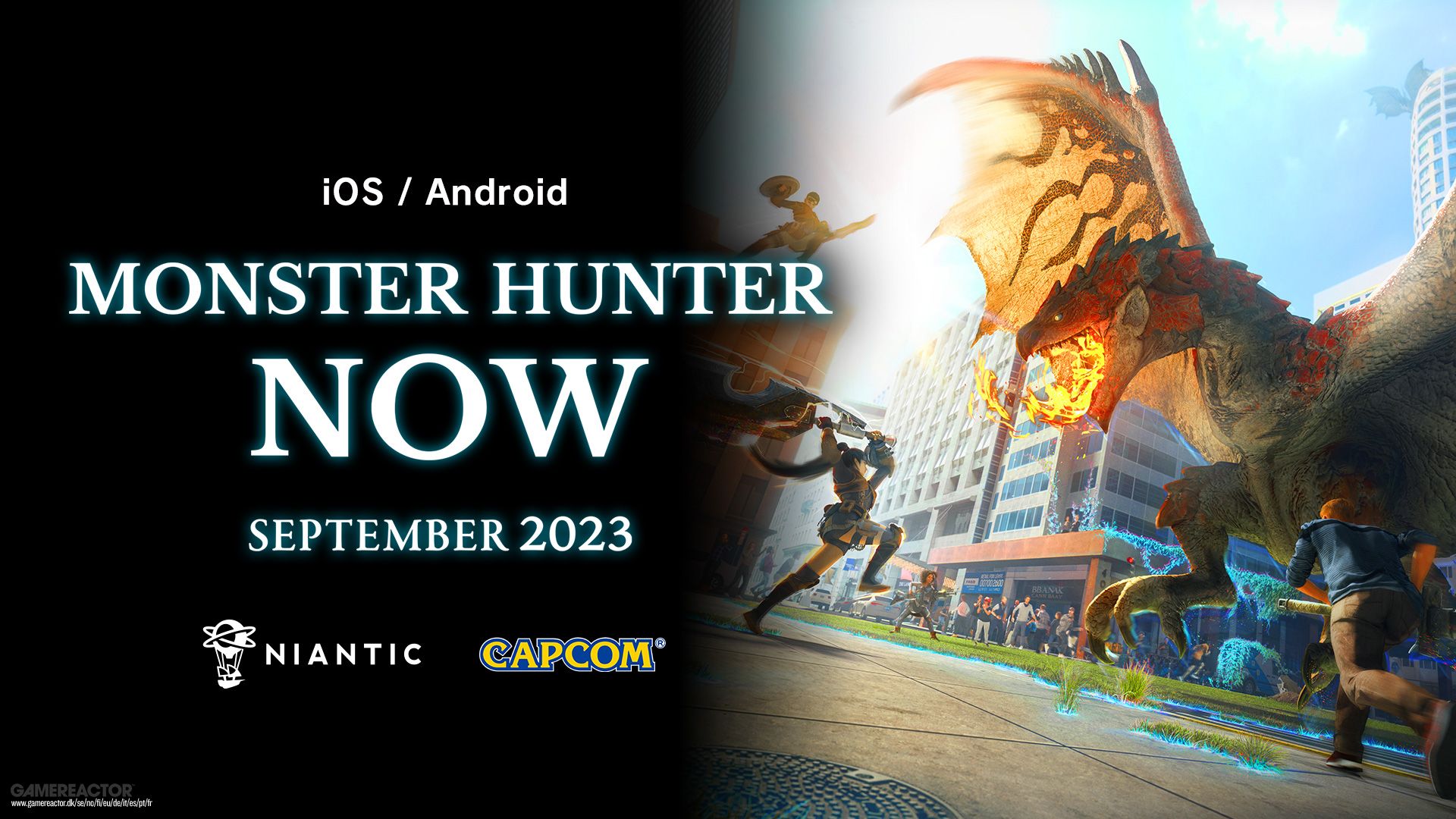 Monster Hunter Now, un nuovo titolo della serie Capcom arriverà questo autunno su iOS e Android