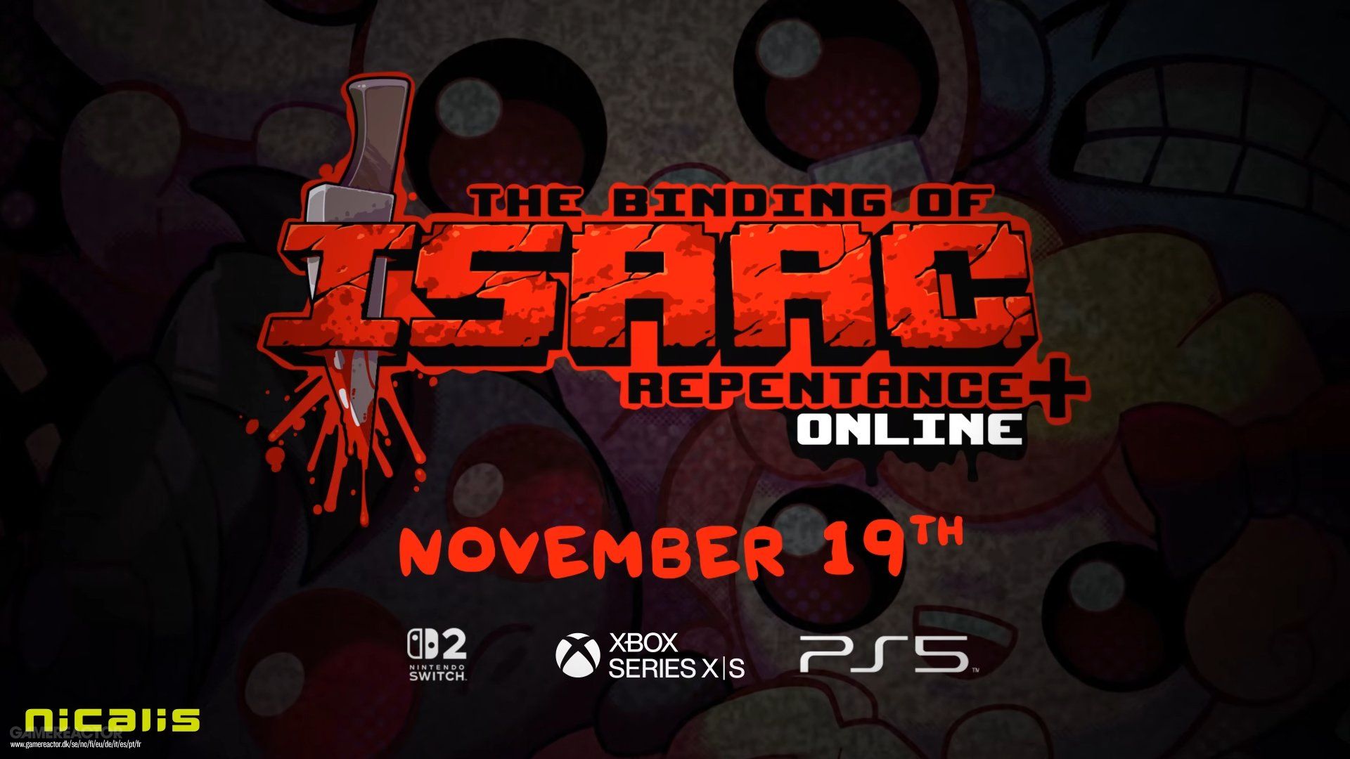 Nå har vi en offisiell lanseringskonkurrent til Grand Theft Auto VI: The Binding of Isaac: Repentance+ Online