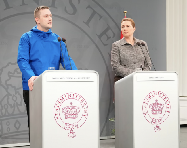 Grønland sier de velger Danmark fremfor USA