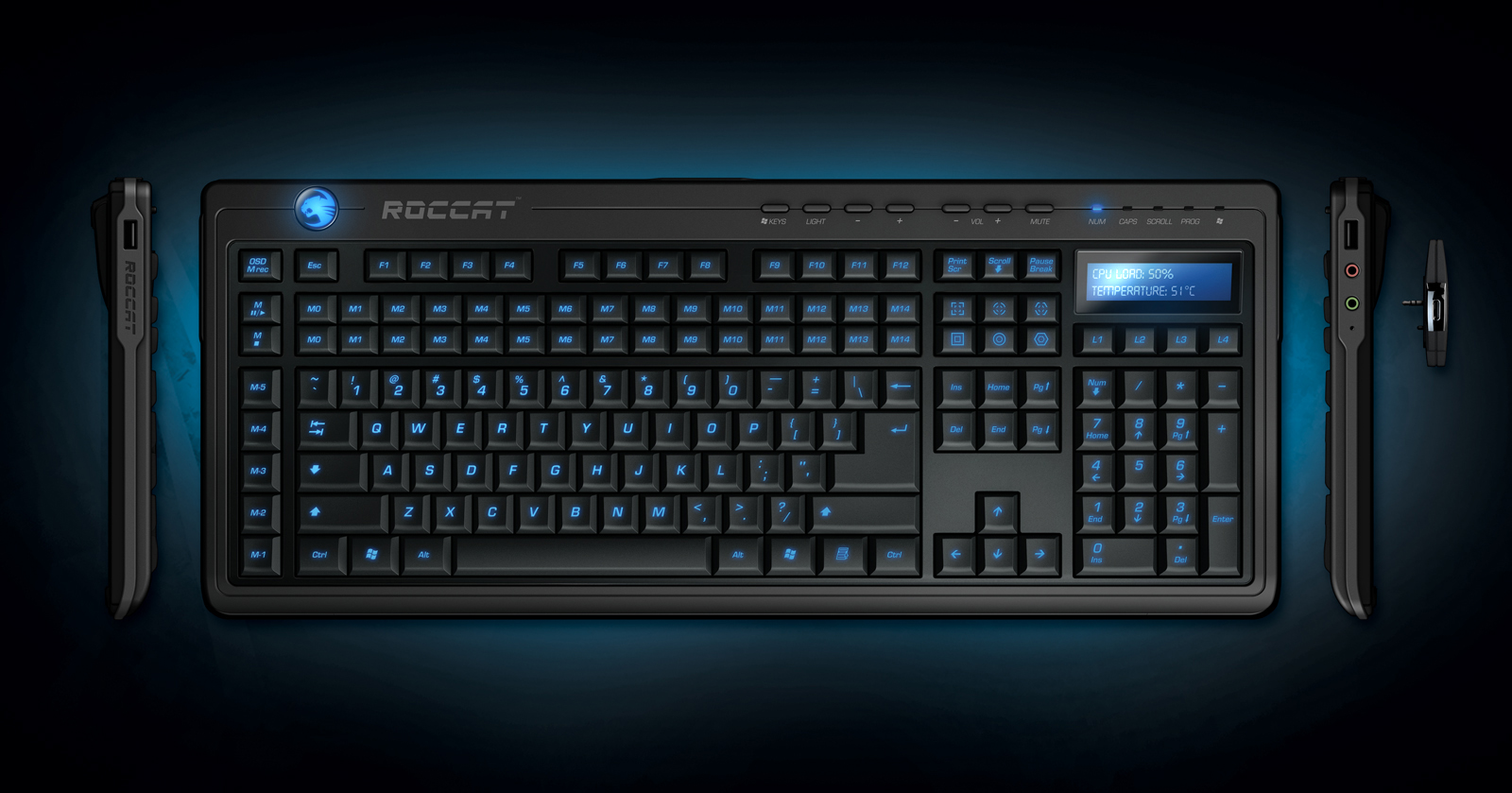 Roccat Valo Gaming Keyboard Roccat Valo snart på gata Roccat Valo Gaming Keyboard