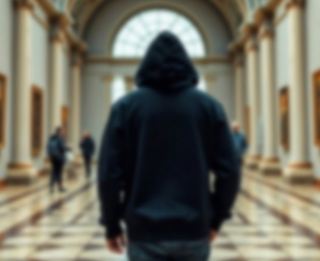 Louvres videosikkerhetspassord var angivelig... "LOUVRE"