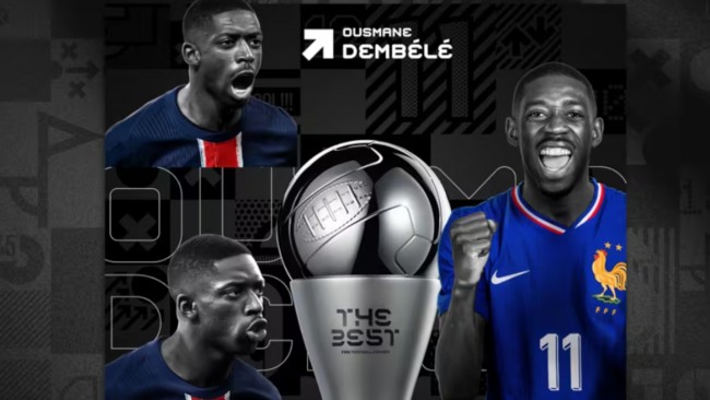 Dembélé og Bonmatí vinner FIFA The Best-prisene, men det er uenighet om årets lag