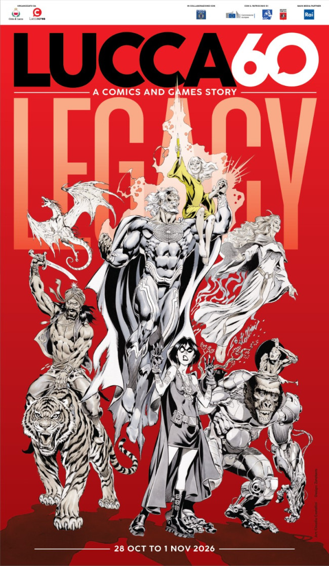 Lucca Comics & Games feirer 60-årsjubileum med et omfattende program innen videospill og tegneserier