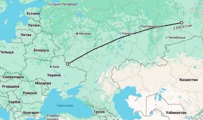 Ukraina setter angivelig ny verdensrekord for lengste selvmordsangrep med drone i en krig