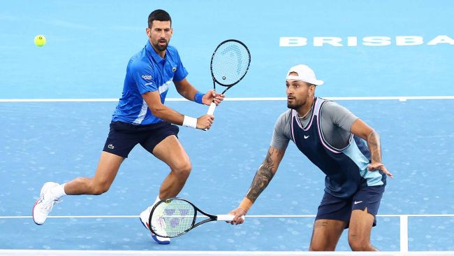 Vi har kanskje allerede det beste tennispoenget i 2025: alle smilte, til og med den tapende siden