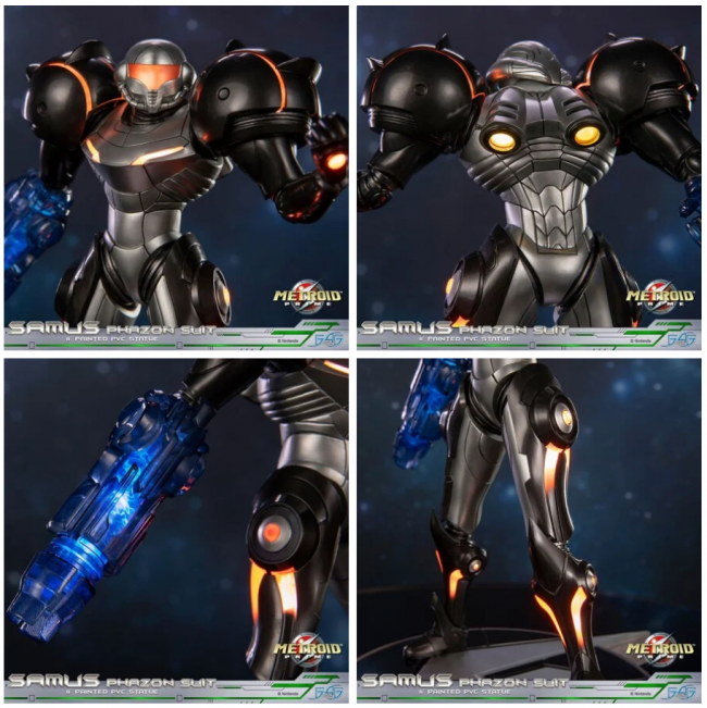 First 4 Figures avduker sin eksklusive Samus Phazon Suit-figur