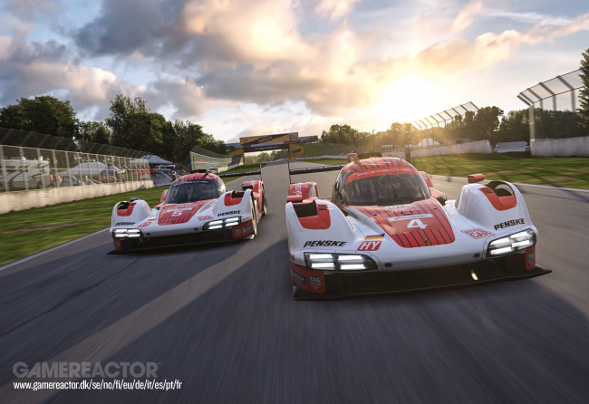 Slik ser den nye grafikken i Raceroom ut