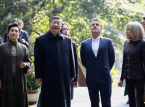 Macron og Xi i samtaler i Chengdu
