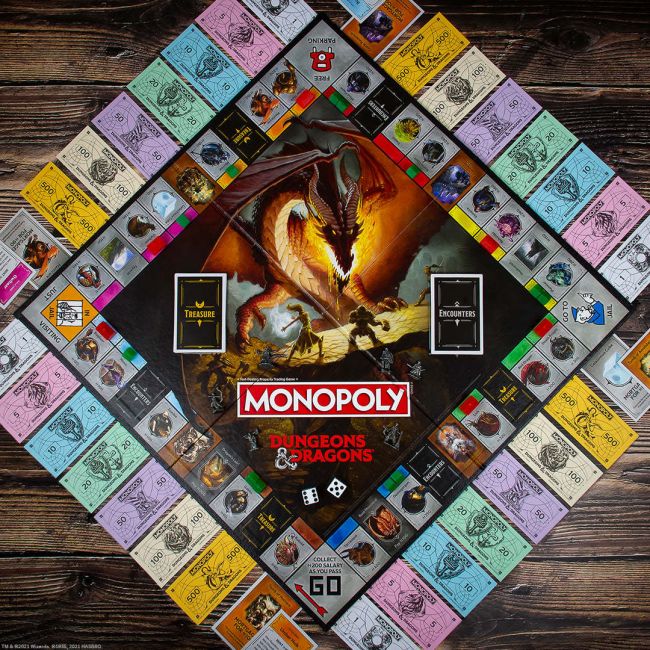 Dungeons & Dragons ha ricevuto il trattamento Monopoly