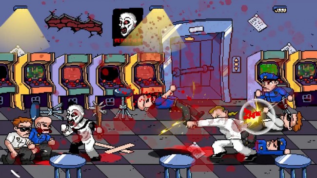 Terrifier: ARTcade-spillet bringer blod, piksler og chiptunes i november