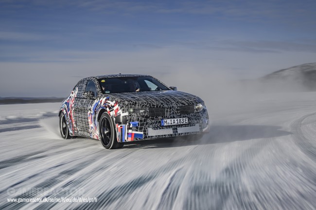 BMW avduker den nye M3 som et helelektrisk beist