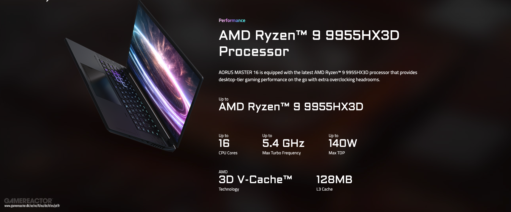 Møt den nye Gigabyte AORUS Master 16 Gen 2 - maskinvare av aller høyeste toppklasse