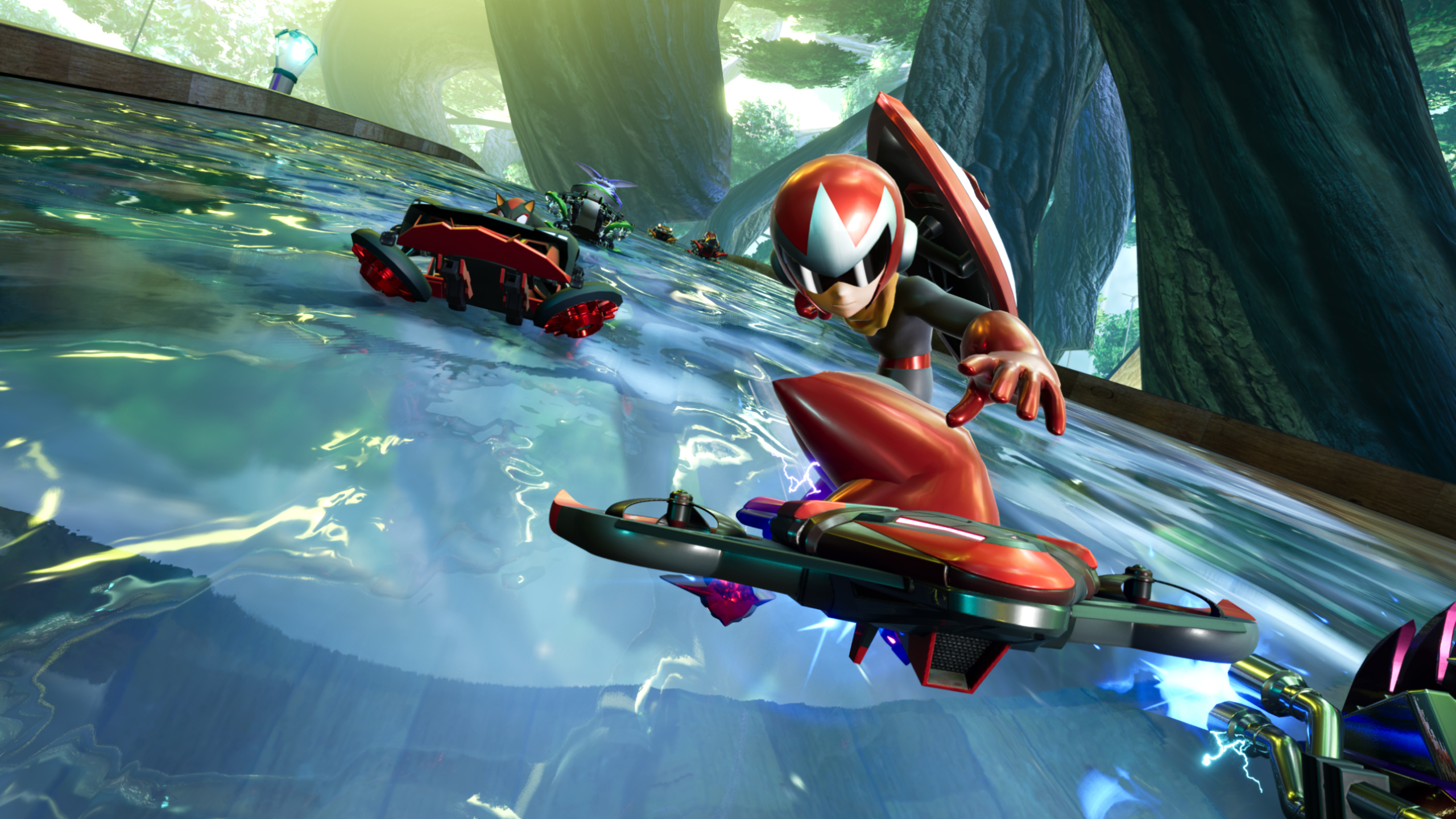 Sjekk ut Mega Man og Proto Man i Sonic Racing: Crossworlds